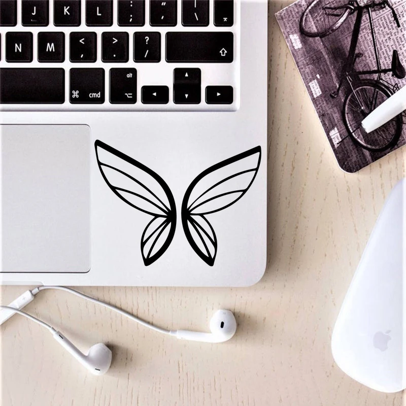 Новый стиль бабочки Красочные наклейки для ноутбука Наклейка Air 13 Pro retina 11 12 15