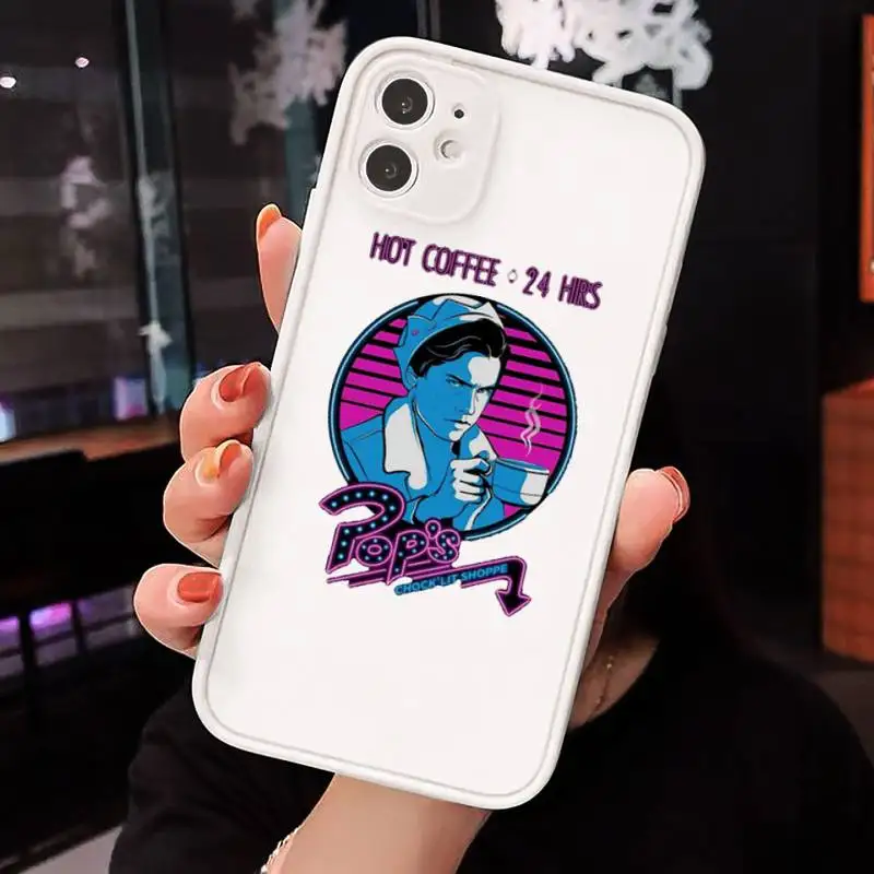 

Riverdale Serpent Jughead Jones Phone Cases Matte Transparent for iPhone 7 8 11 12 s mini pro X XS XR MAX Plus cover funda