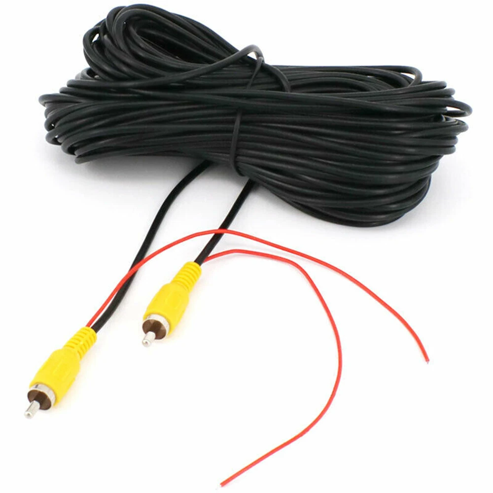 Удлинительный кабель RCA для парковочной камеры 6 м/8 м/10 задний вид автомобиля |