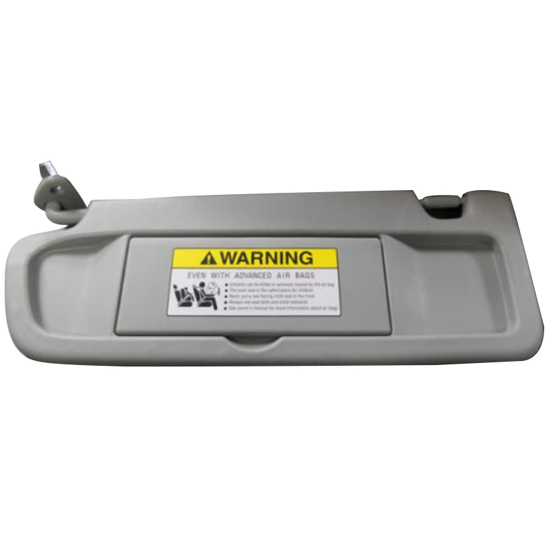 Для 2006-2008 Honda Civic пассажирская сторона прозрачный серый солнцезащитный козырек