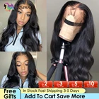 Парик с волнистой передней частью на сетке для женщин, малазийский парик с неповрежденными волосами, предварительно выщипанные Детские волосы 13*4, парик на сетке спереди