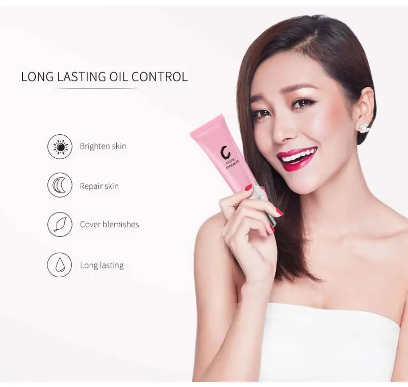 Праймер для макияжа Ibcccndc 30 г основа сужения пор гладкая осветления лица