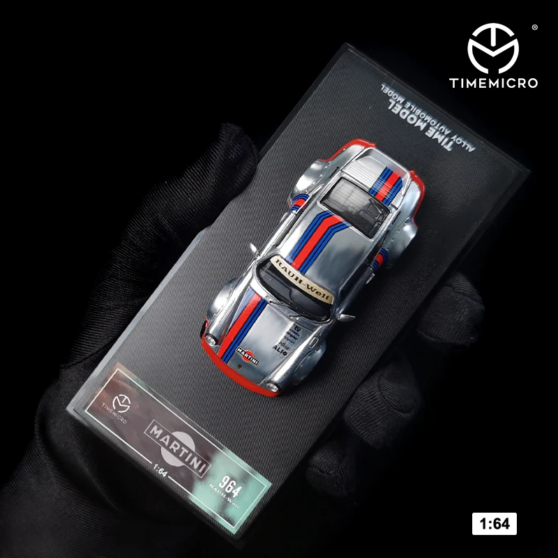 Модель автомобиля TimeMicro 1:64 RWB964 MARTINI|Наземный транспорт| |