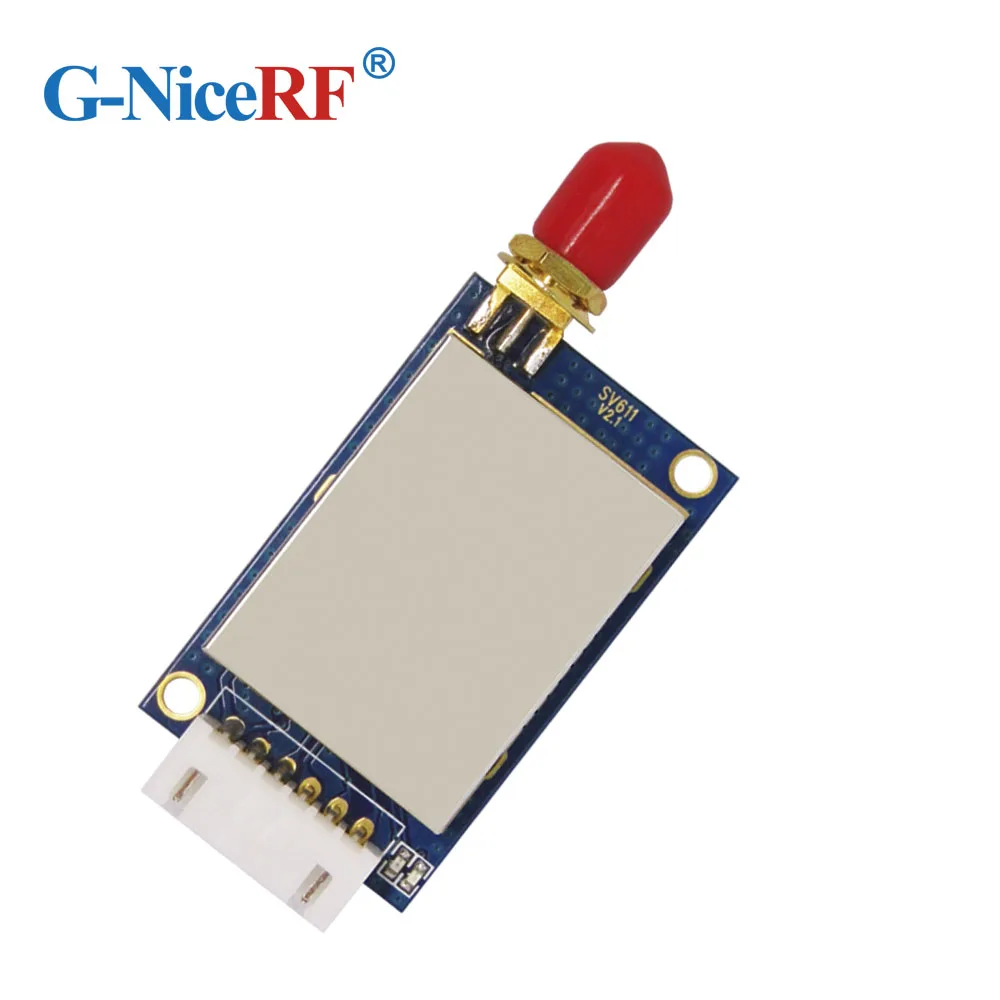 2 шт. SV611 100mW Si4432 GFSK 470MHz TTL интерфейс беспроводной радиочастотный модуль | Мобильные