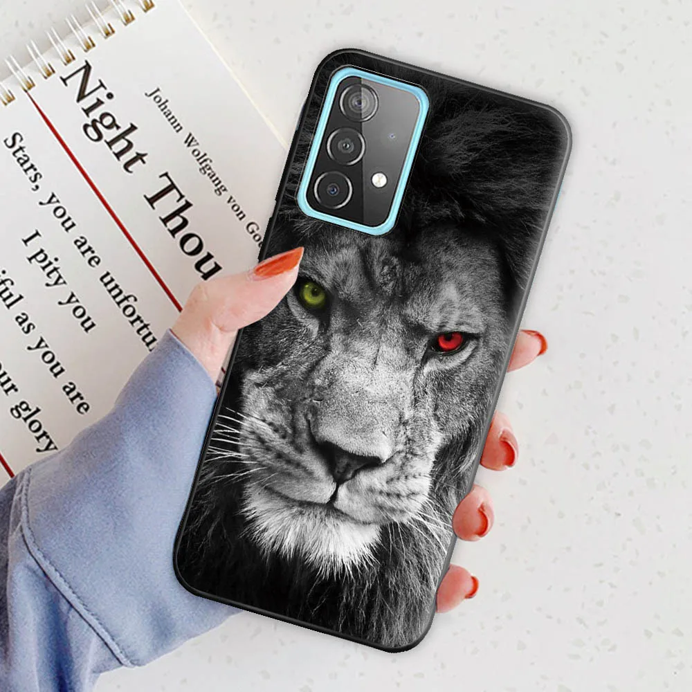 Для Samsung Galaxy A52 5G чехол SM-A526B 4G SM-A525F Мягкий силиконовый для задней крышки телефона