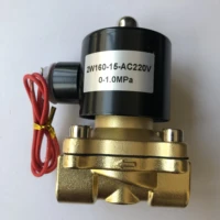 38 2w series normally closed electric water air oil gas brass solenoid valve