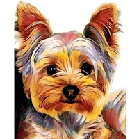 5d diy diamond painting cartoon dog full drill embroidery cross stitch crystal rhinestone paintings pictures arts wall decor pai