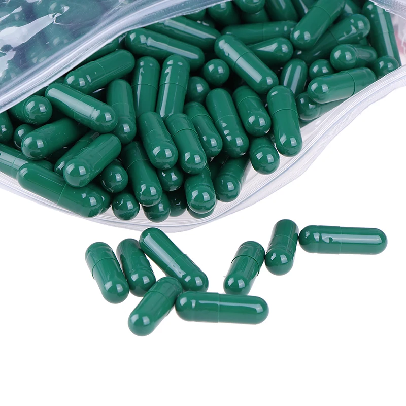 1000 шт. Пустые твердые желатиновые капсулы все виды цветных таблеток Чехол пустой