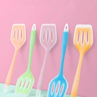 food grade silicone slotted turner nonstick hollow design kitchen utensils spatula for cooking