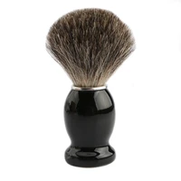 black wooden handle shaving brush 100 pure badger shaving brush for mens home personal facial care