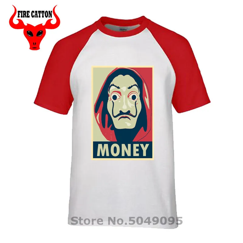 ТВ-сериал Casa de MONEY футболка hombre camiseta La De Papel homme Money Heist House of paper Bella Ciao футболки |
