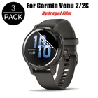 3 шт. гидрогель пленка для Garmin Вену 2 S 2 Smartwatch HD чехлов из термопластичного полиуретана (TPU) полный Экран протектор для Вену 2 S Защитная пленка не Стекло