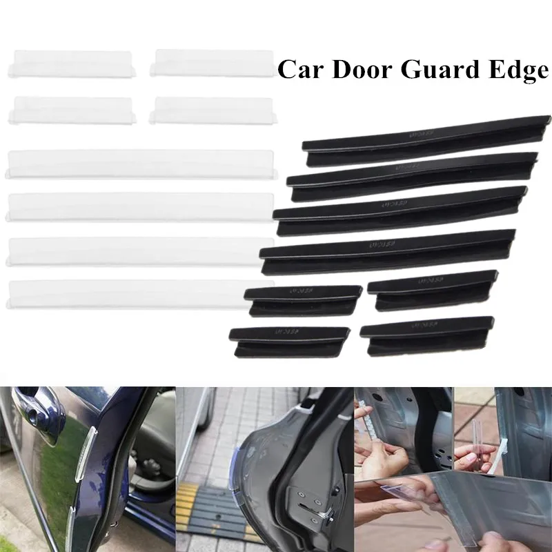 

8 Pcs/set Universal Corner Bumper Car Styling Anti-collision Removable Waterproof Trim Molding Protection Strip Scratch