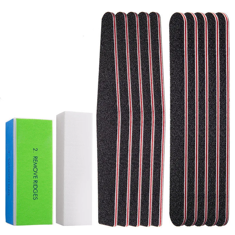 Профессиональная пилка для ногтей инструменты маникюра шлифовальный лак буфер