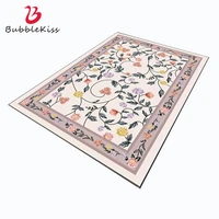 bubble kiss european style flower pattern rugs and carpets for home living room hd printing carpets for bed room customized mat
