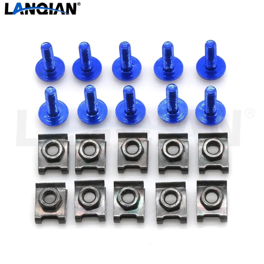 Motorcycle Fairing Screws Fastener Clips Body Spring Nut Bolts Kit For Honda VTR-1000FV FW/FX FIRESTORM VTR1000 F | Автомобили и
