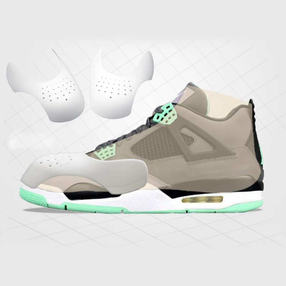 Anti Crease Washable Protector Bending Crack Toe Cap Support Shoe Stretcher Lightweight Keeping Sports Shoes