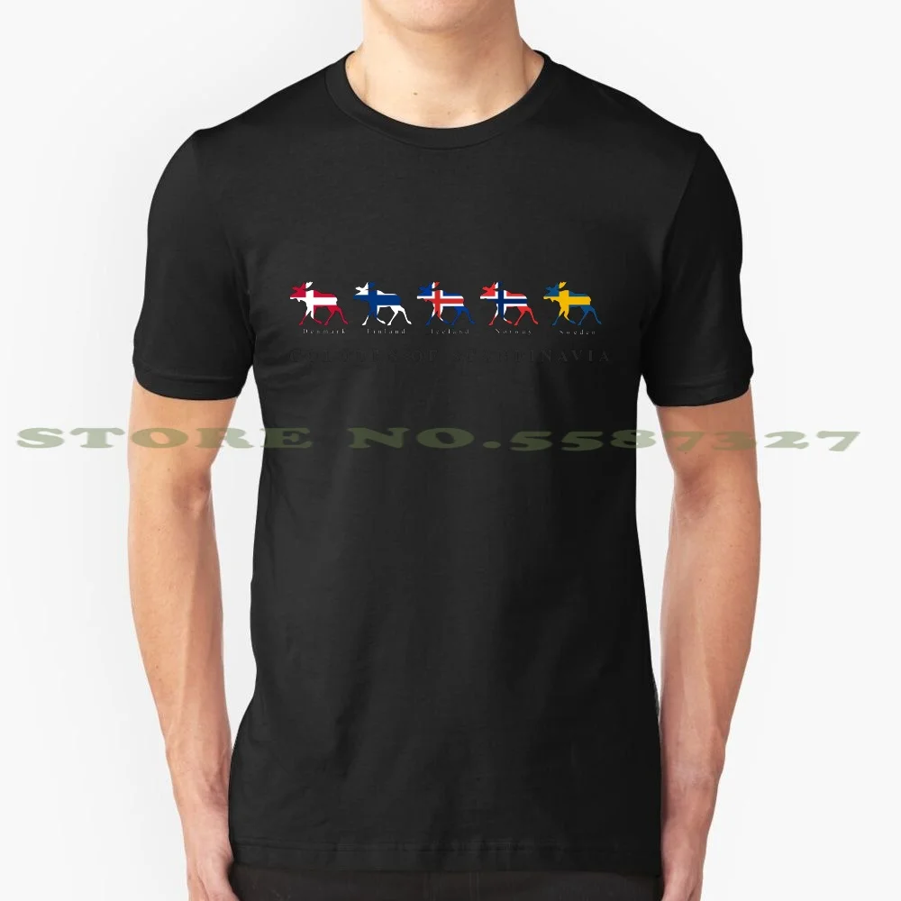 Футболка Мужская/Женская цвет скандинавиа серый на выбор черный/белый|Мужские
