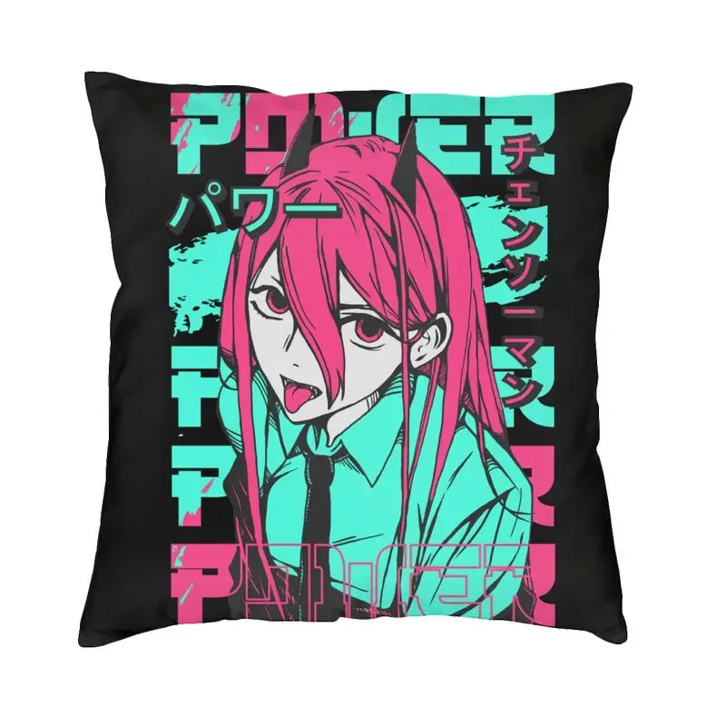 

Чехол для подушки с изображением бензопилы, 66*66 см