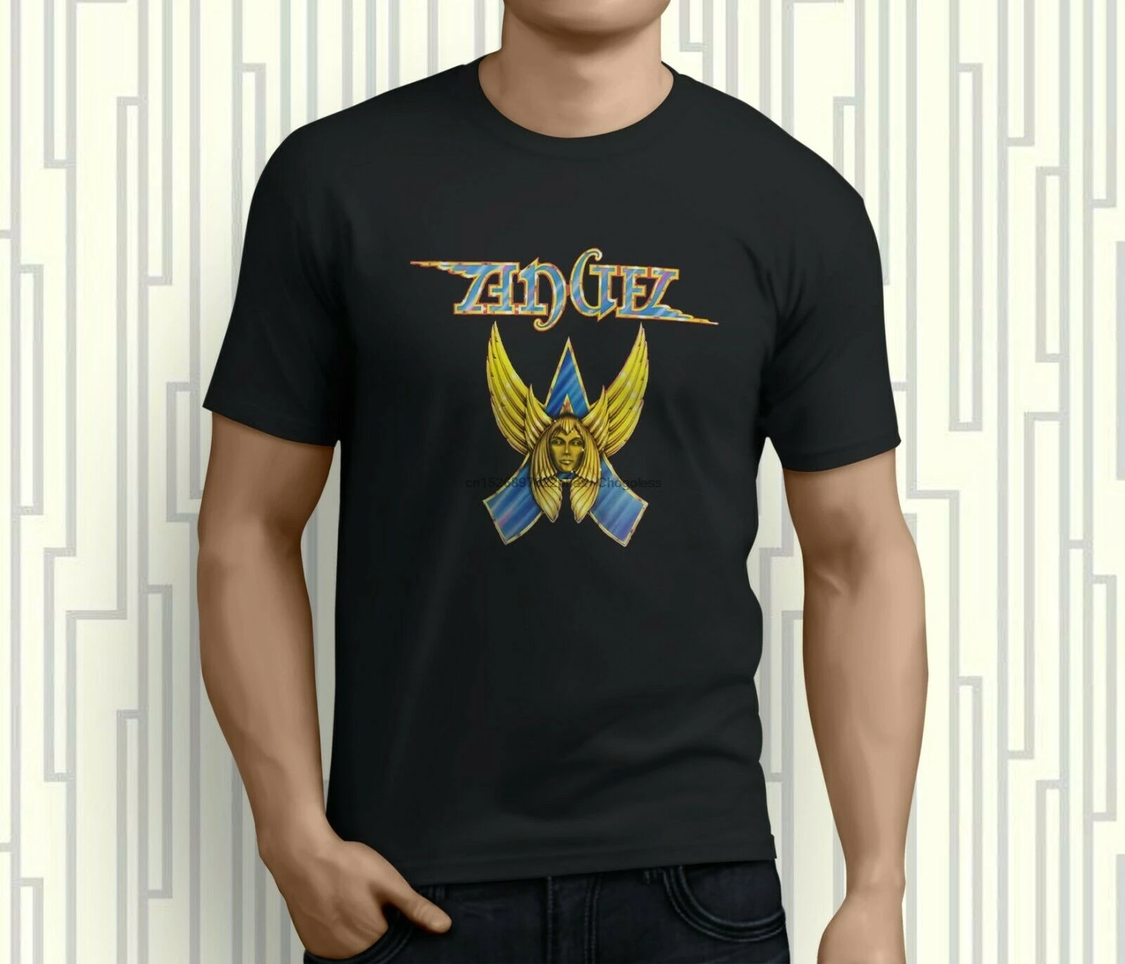 Новый Ангел Американский необходимые вещи и хард рок группы Для мужчин Черная