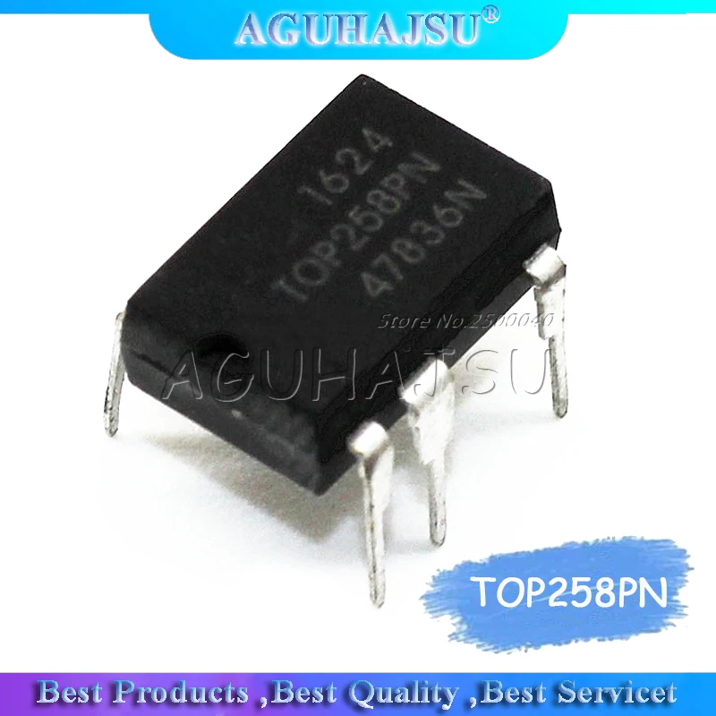 5 шт. TOP258PN DIP-7 TOP258 DIP7 258PN DIP TOP258P | Электронные компоненты и принадлежности