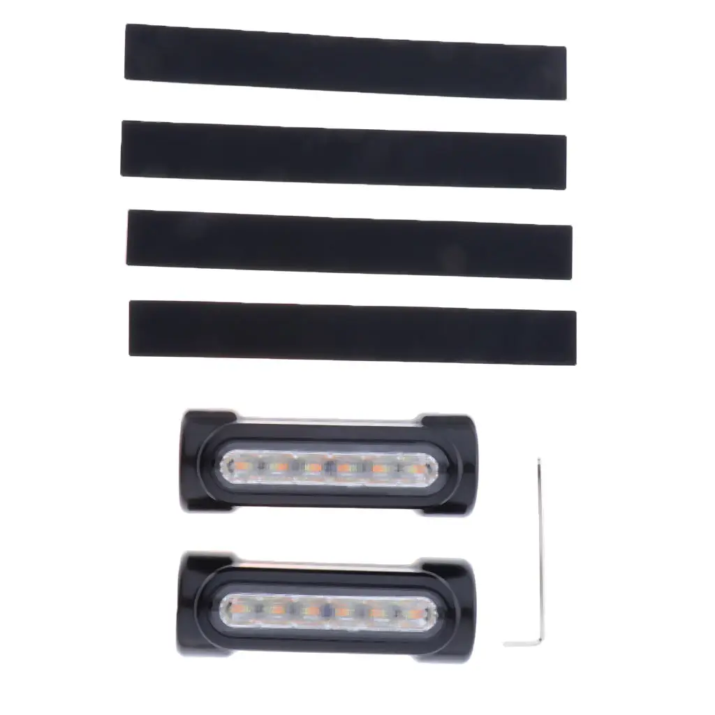 

Heavy Duty Front Rear Turn Signal Blinker Indicator Light for Harley Motorcross Scooter Go-kart