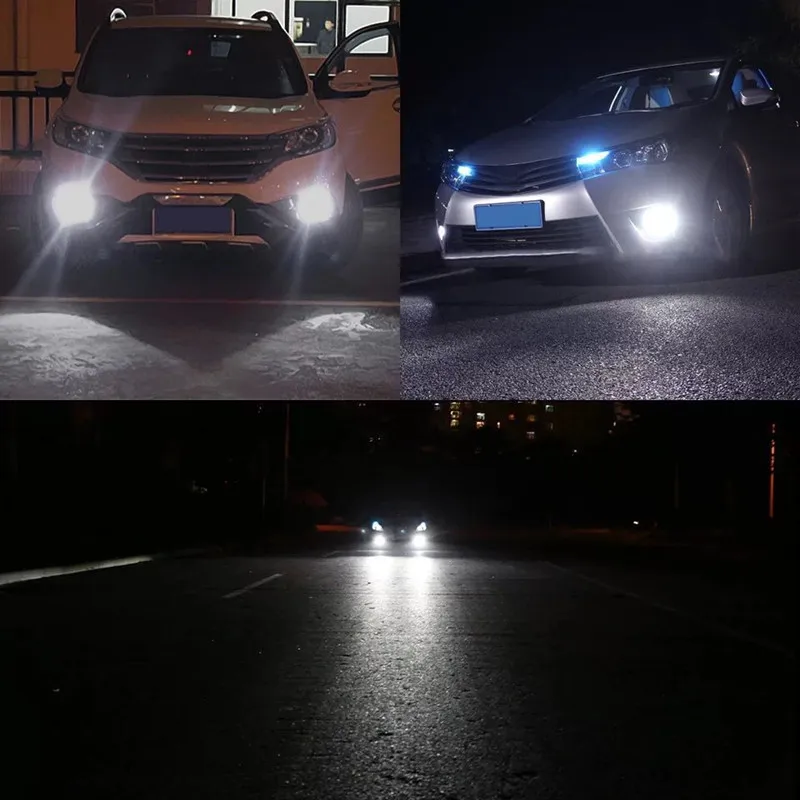2x H850W Автомобильные светодиодные противотуманные фары DRL лампа для Kia Rio K2 Ceed Sportage