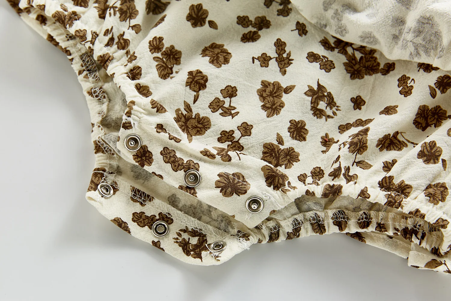 

2021 Korean Spring Autumn Newborn Baby Girls Clothes Kids Infant Princess Print Floral Lace Romper Long Sleeve Cotton Babywear