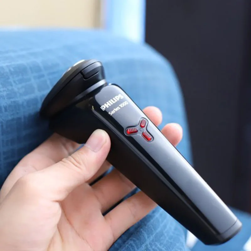 Электробритва Philips S1000 серия сухая и влажная S1103 Мужская моющаяся перезаряжаемая Бритва 100-240 в 8 часов зарядки