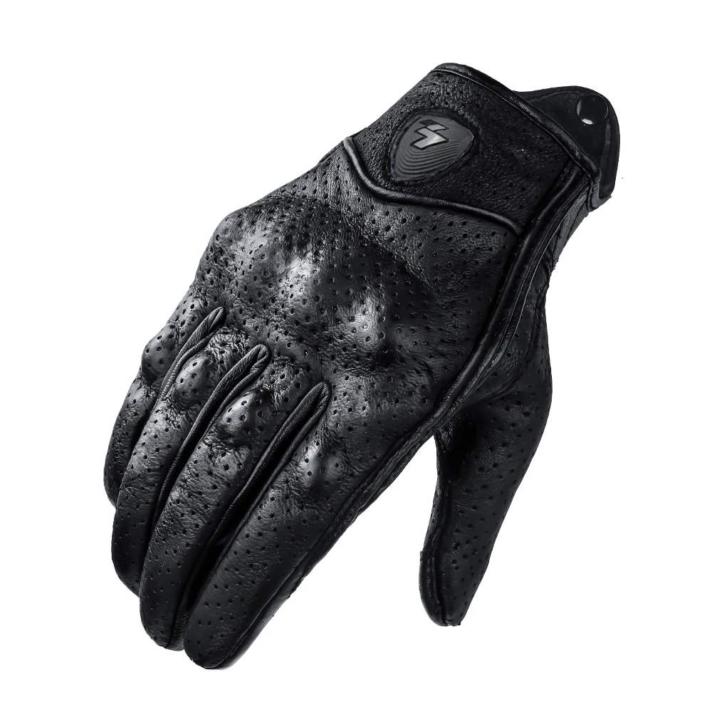 Мотоциклетные Перчатки из натуральной перфорированной кожи | Автомобили и