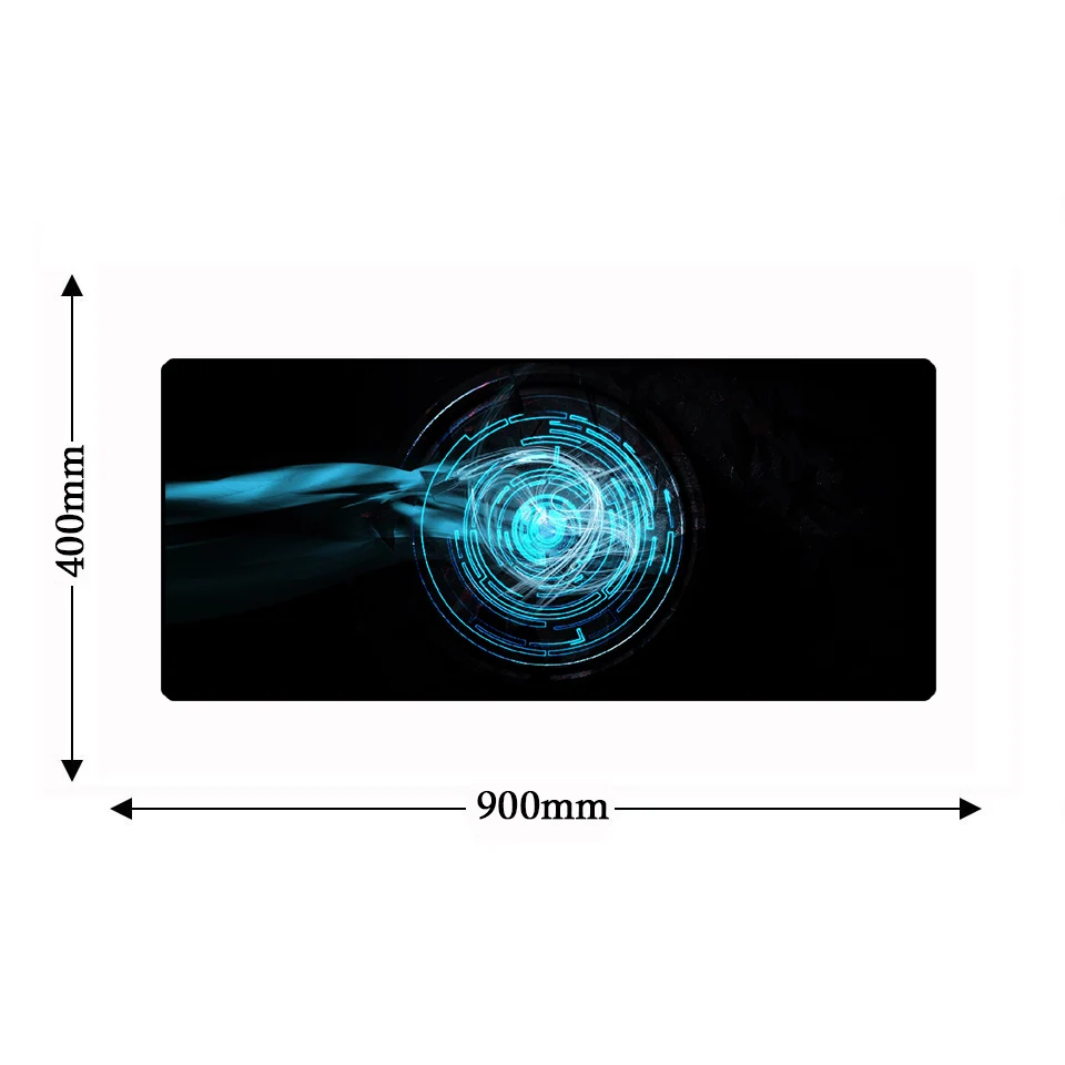 900*400*3 мм нескользящий Galaxy XL запирающийся край большой геймер компьютерный коврик