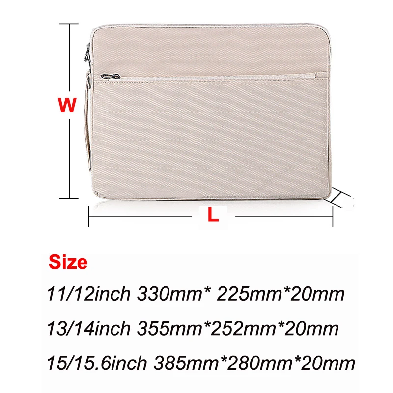 universal laptop bag for 11 12 13 14 15 inch macbook air pro huawei xiaomi mi lenovo computer notebook bag handbag business case free global shipping