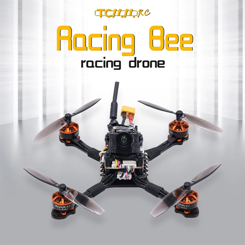 Гоночный Дрон Tcmm rc 2 5 дюймов Fpv 1104 мотор 8600kv высокоупорный гоночный из углеродного