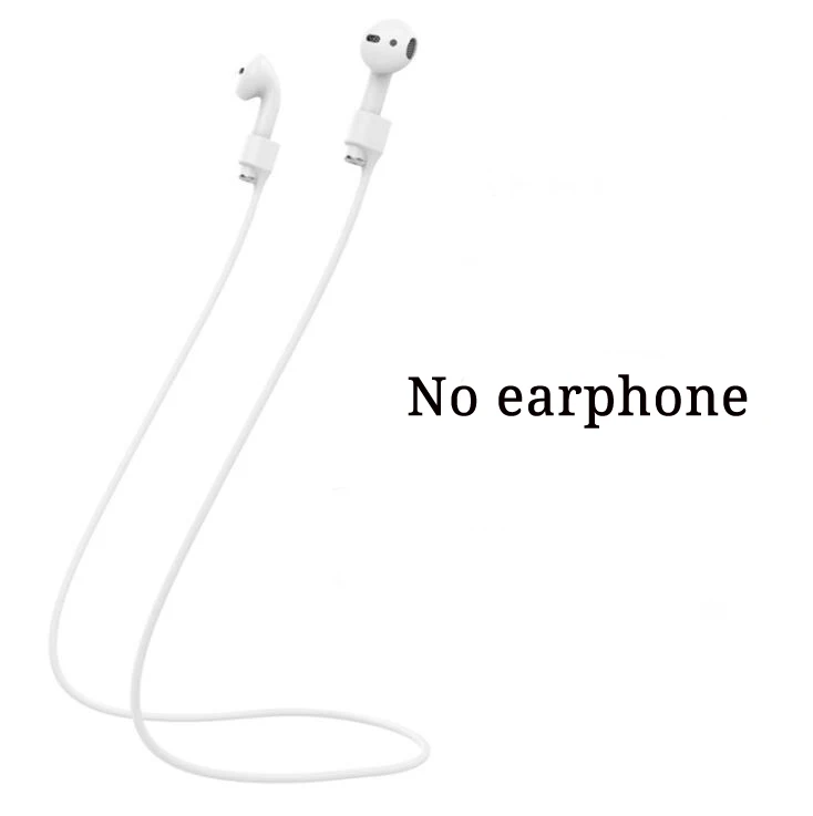 Only Strap white Для AirPods Airpod Pro чехол силиконовый чехол для Air Pod Pro Funda Coque чехол для Apple Airpods Pro Поддержка беспроводной зарядки - Цвет: Only Strap white