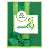 funny yoga frog transparent silicone clear stamp for scrapbooking decoration diy craft soft stamp 2020 new