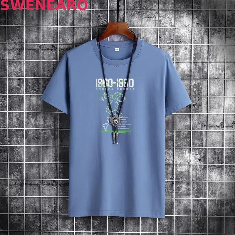 

Summer new green line people printing 100% cotton T-shirt Summer breathable size S-5XL men's T-shirt O-neck breathable