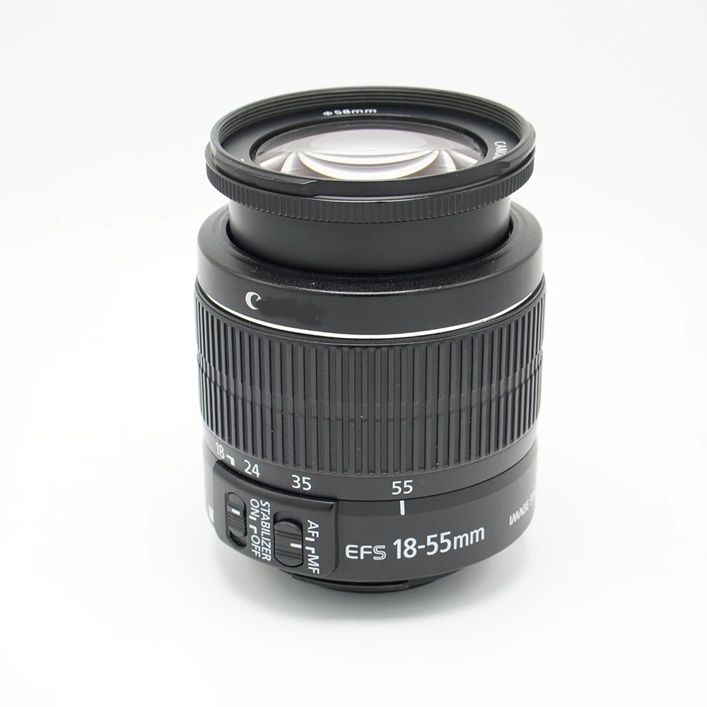 Б/у Canon EF-S фирменнй переходник для объектива 18-55 мм F/3 5-5 6 IS II объектив камеры SLR |