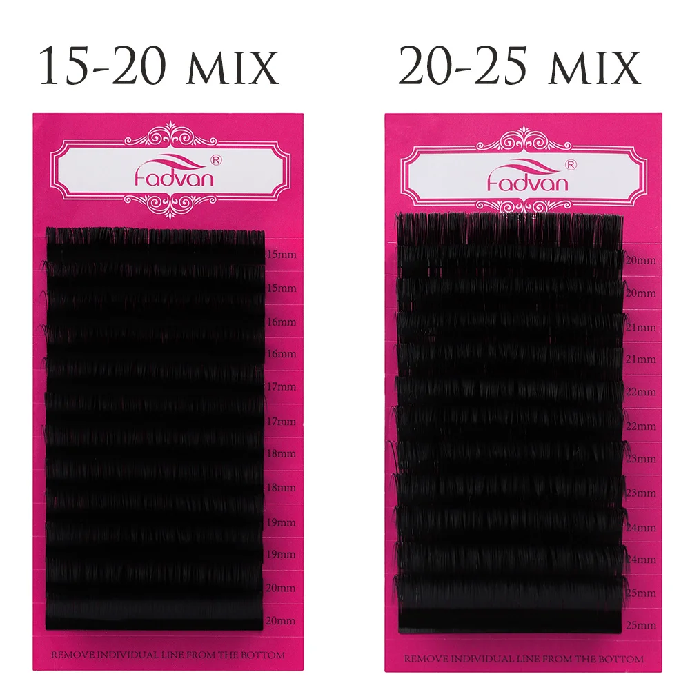 Ресницы Накладные длинные классические 20-25 мм толщина 0 20/0 25 | Красота и здоровье