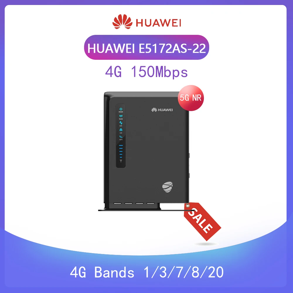 Разблокированный Huawei E5172 мобильный телефон с поддержкой 4G LTE 150 Мбит/с точка