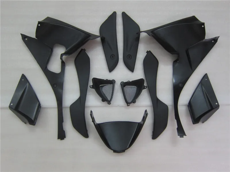 Полный комплект обтекателей из АБС пластика для Honda черный красный CBR1000RR 06 07 CBR 1000RR