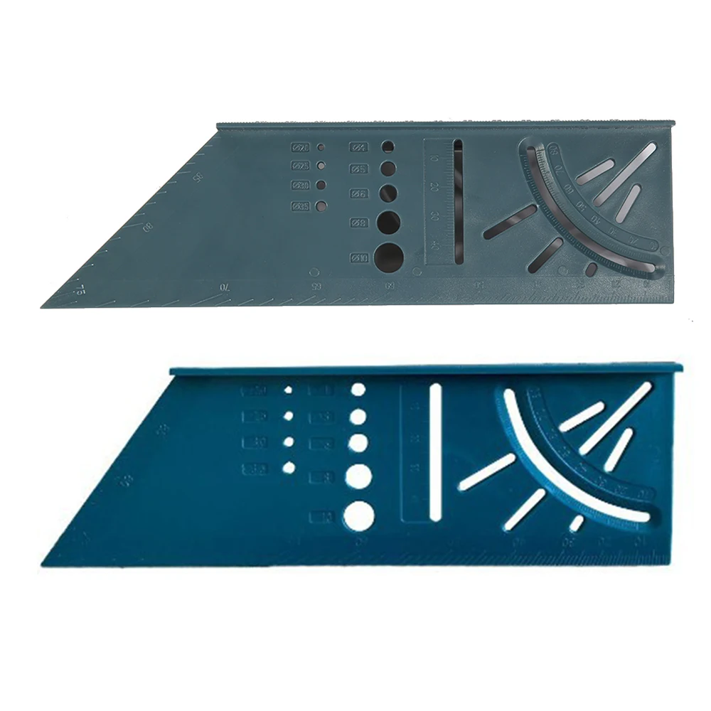 3d пластиковая Т образная линейка точный измерительный инструмент для столярных