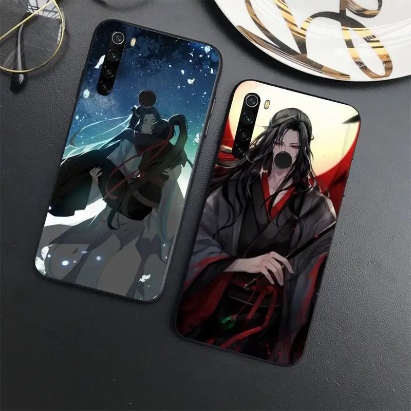 

Mo Dao Zu Shi chinese anime Phone Case For Xiaomi Redmi note 7 8 9 11 t s 10 A pro lite funda shell coque cover