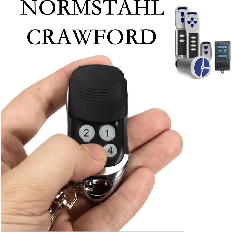 

Normstahl RCU 433 Garage Gate Remote Control 433.92MHz Normstahl Crawford EA433 2KS / EA433 4KS / T433-4 Garage Door Opener