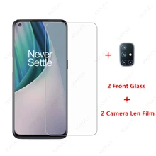 2PCS For Oneplus Nord N10 Glass Tempered Glass for Oneplus Nord N10 5G Screen Protector Camera Len Film for OnePlus Nord N100 8T