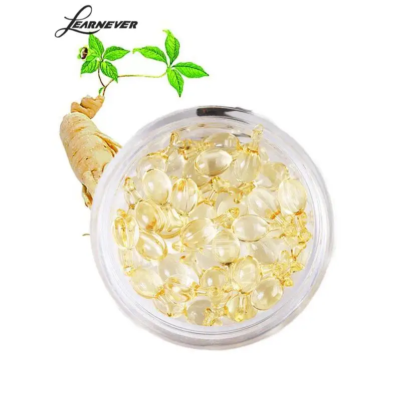 

1Pcs Ginseng EGF Factor Liquid Anti Aging Whitening Bottle Ance Remove Capsule No Care Q7C1