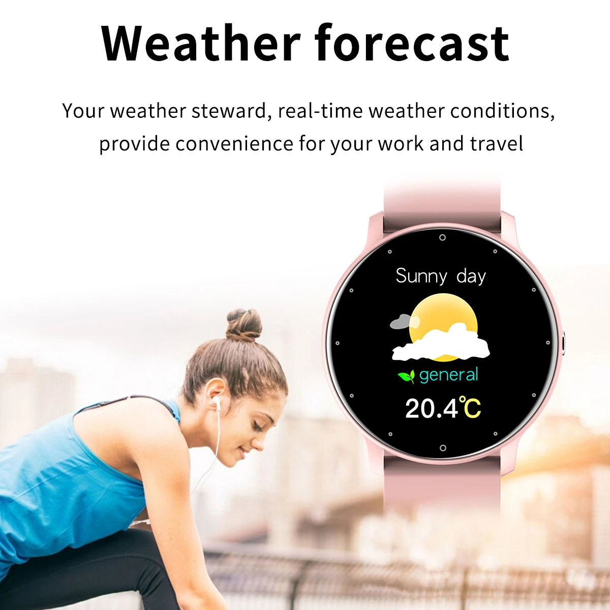 lige 2021 fashion smart watch ladies heart rate blood pressure multifunctional sport watch men woman waterproof smartwatch women free global shipping