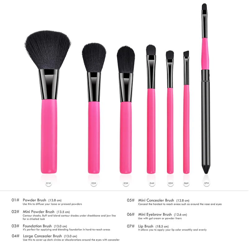 Новинка 2019 7 шт. красивые инструменты Высококачественная деревянная ручка белая