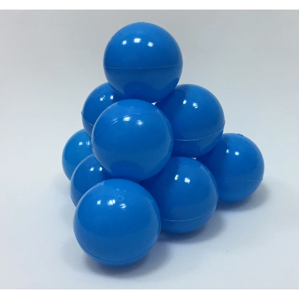 Шарики для бассейна 7 см 50 штук голубые | Игрушки и хобби