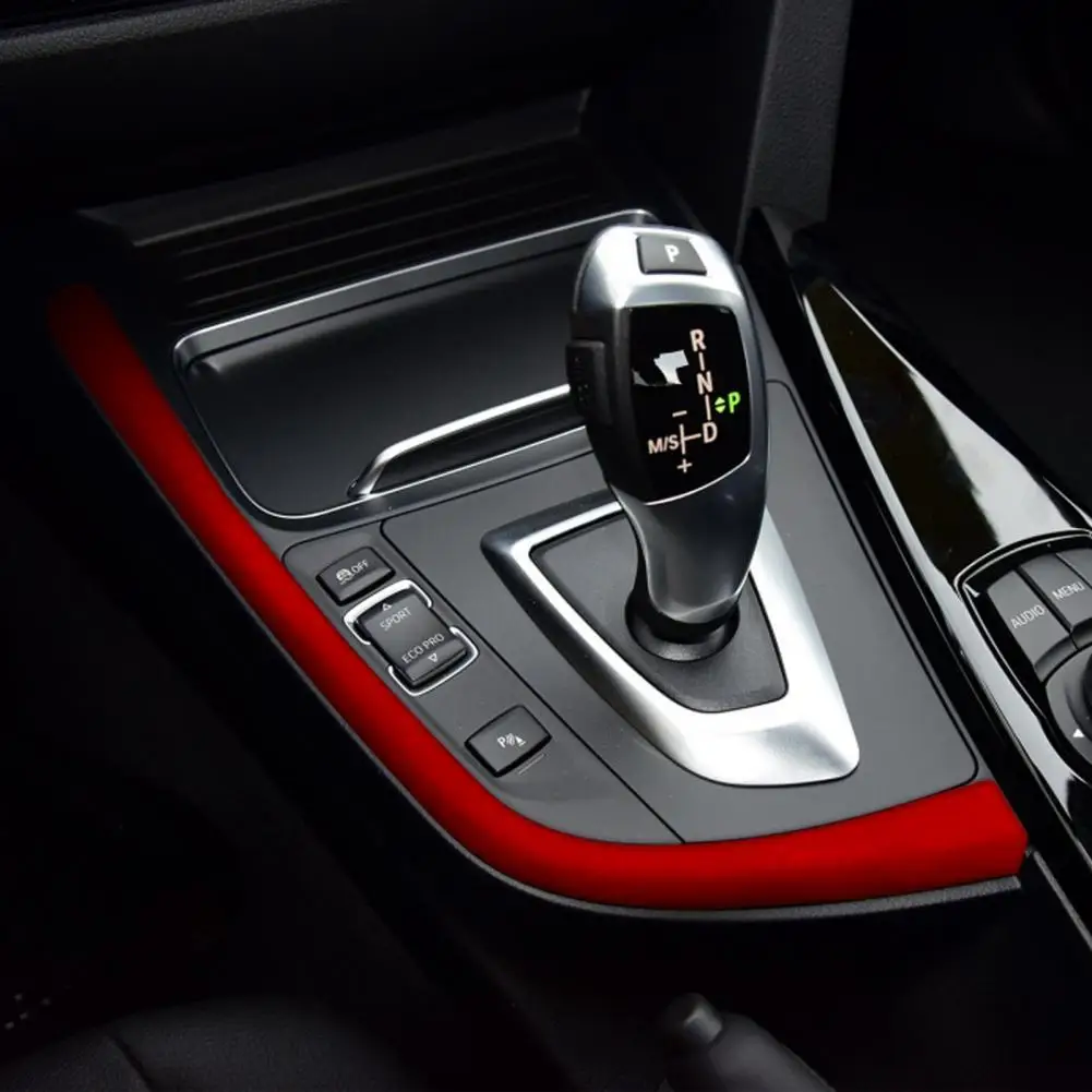 

Colorful Great Suede Gear Shift Panel Side Trim Strip Eco-friendly Strip Trim Attractive