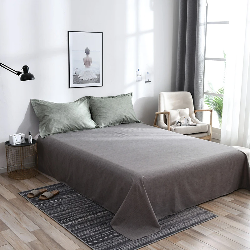 2021 летний детский комплект постельного белья для взрослых Зеленый Твин Queen